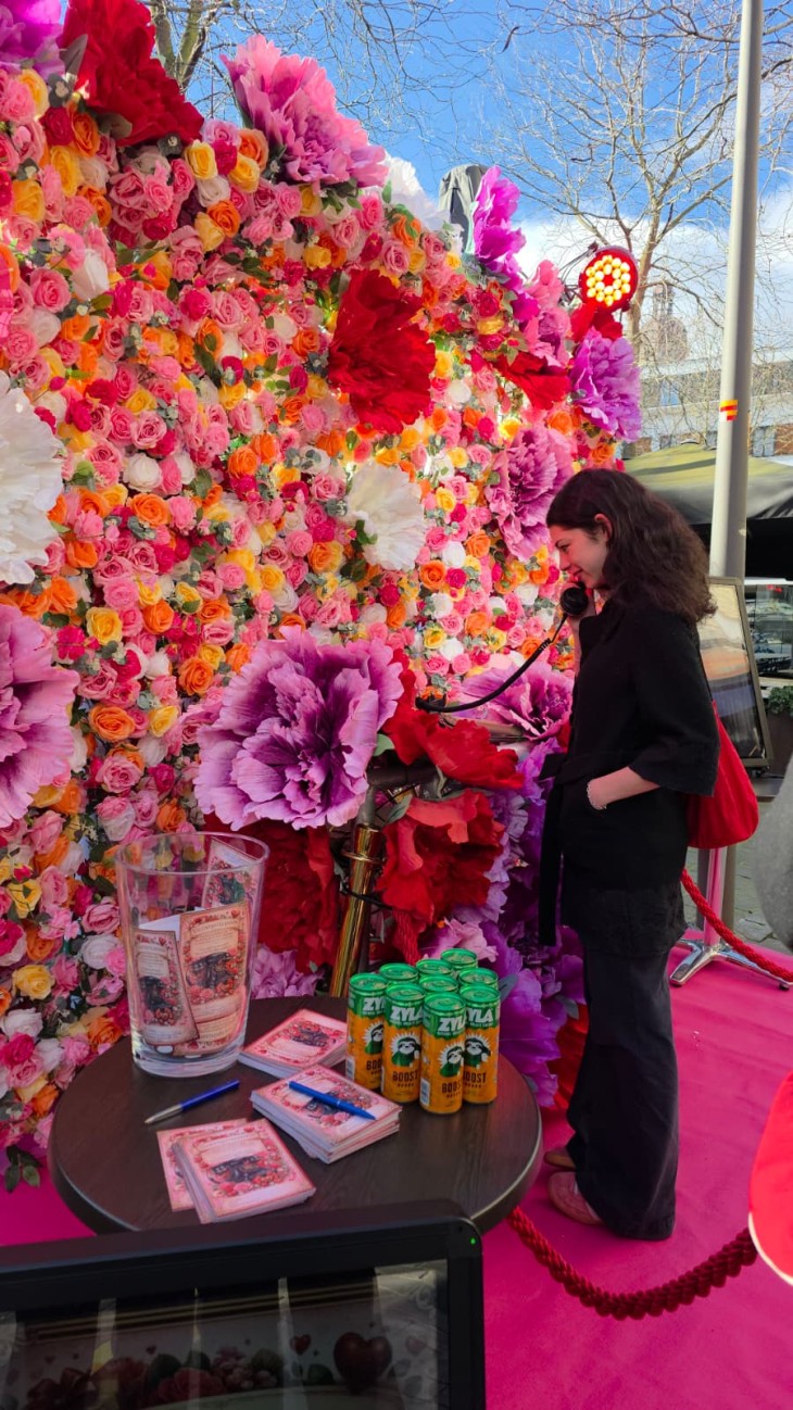 Valentijn Pop Up activatie Antwerpen