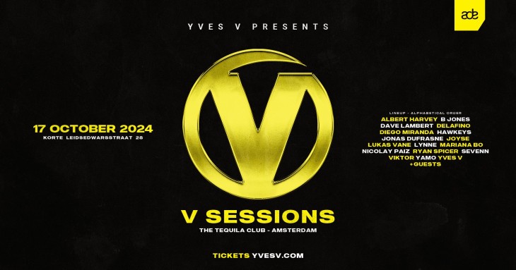 V Sessions at ADE Amsterdam