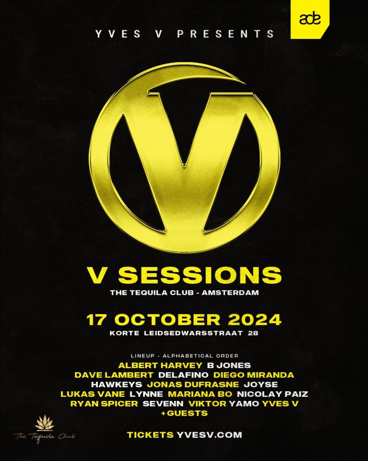 V Sessions at ADE Amsterdam