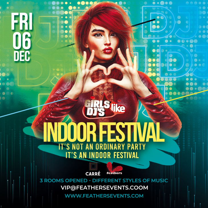 Girls Like Djs at Carré - Indoor Festival 06/12